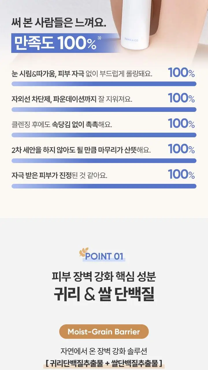 [NEW/민감피부] 바닐라코 클린잇제로 카밍 클렌징밀크 200ml 상세페이지 4